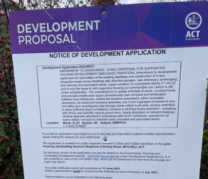 GNCA SUBMISSION RE PROPOSED DEVELOPMENT AT 5&7 ROE STREET